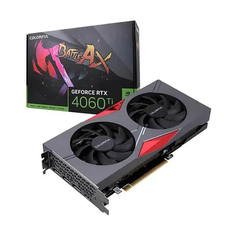 COLORFUL GeForce RTX 4060 Ti NB EX-V Battle AX Gaming 8GB Nvidia Graphic Card