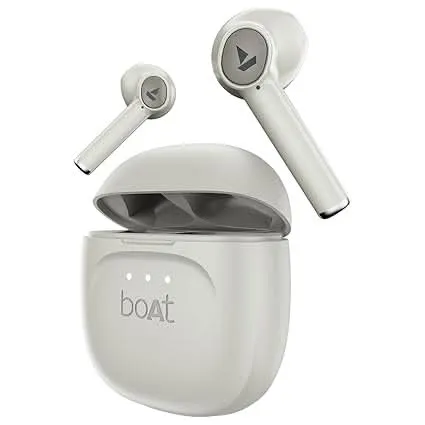 Boat Airdopes 138 Gen 2 Bluetooth Earbuds Cream White