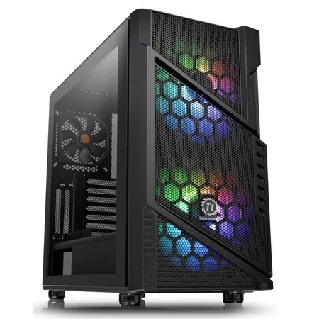 THERMALTAKE Commander C31 ARGB ATX Mid Tower Cabinet (Black)