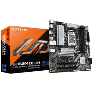 Gigabyte B860M DS3H (rev. 1.0) Intel DDR5 LGA1851 Socket Motherboard Support Intel Ultra Core 200 Series