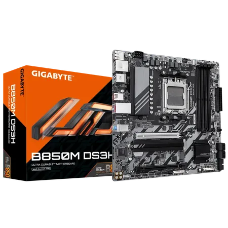 Gigabyte B850M DS3H (rev. 1.0) AMD DDR5 AM5 Socket Motherboard