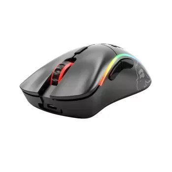 GLORIOUS Model D Minus Wireless Ergonomic Gaming Mouse ( GLO-MS-DM-MB ) ( 12000DPI / 6 Macro Buttons ) ( Matte Black )