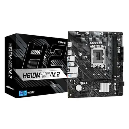 ASRock H610M-HDV/M.2 LGA 1700 DDR4 Micro ATX Intel Motherboard