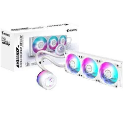 Gigabyte AORUS WATERFORCE II 360 ICE 360mm AIO CPU Liquid Cooler White
