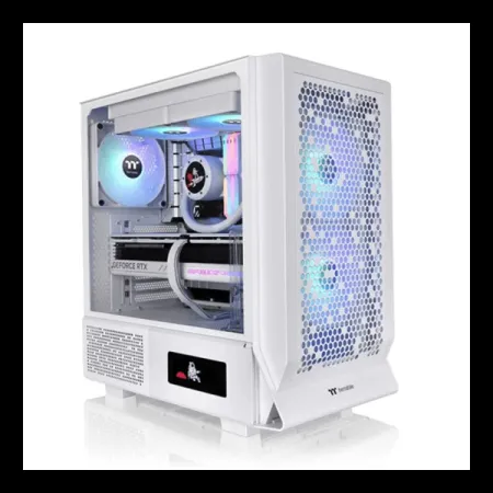 THERMALTAKE Ceres 330 TG ARGB EATX Mid Tower Cabinet (White)