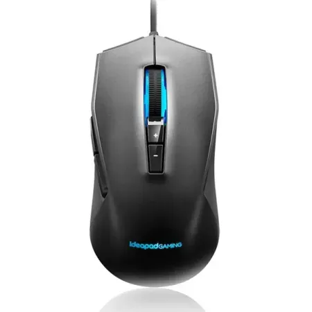 Lenovo Ideapad M100 Ergonomic Ambidextrous USB RGB Gaming Mouse (Black)