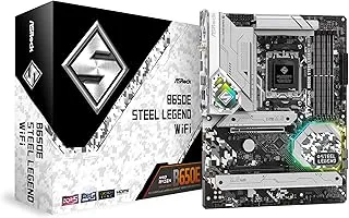 ASRock B650E Steel Legend WiFi Socket AMD AM5/ Chipset AMD B650/ DDR5/ SATA3 & M.2 ATX Motherboard