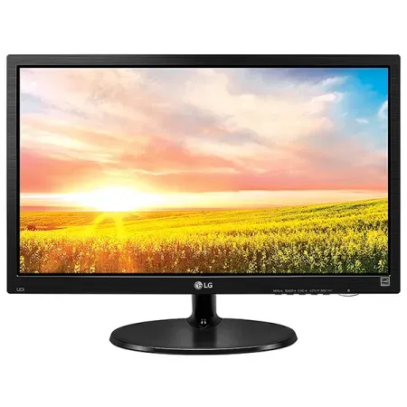 LG 20M39A 49.53 cm (19.5″) HD (1366 x 768) TN Panel Monitor with VGA Port, Wall Mount, 3 Year Warranty – Black