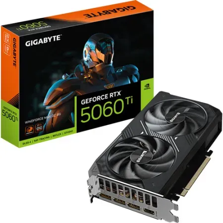 Gigabyte GeForce RTX 5060 Ti WINDFORCE MAX OC 8GB GDDR7 (GV-N506TWF2MAX OC-8GD)