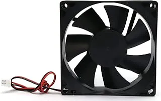 Electronic Spices DC 12V 2.5'' INCH Cooling Fan for PC Case, CPU Cooler Radiator 65x65x15mm (Black)
