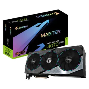 Gigabyte Aorus GeForce RTX 4070 Super Master 12GB Graphic Card GV-N407SAORUS M-12GD