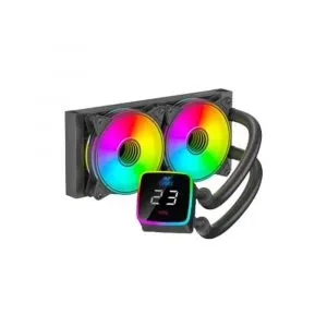 Ant Esports ICE-Flow 240 ARGB CPU Liquid Cooler - Black