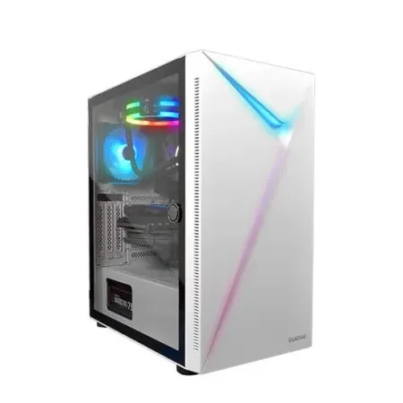 Gamdias Argus E4 Elite RGB White ATX Mid Tower Case