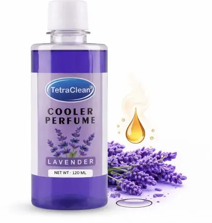 TetraClean Cooler Perfume I Room Freshener I Long-Lasting Fragrance I Room Attar I Lavender Refill Cooler Perfume Lavender 120ml