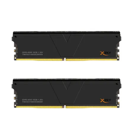 V-COLOR Manta XSky 32GB (16GB x 2) DDR5 RAM 6000MHz CL30 Intel XMP Desktop Memory