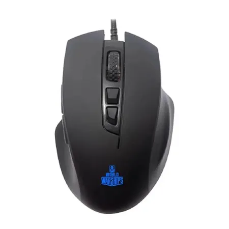 ANT ESPORTS GM200W Optical Wired Ergonomic Gaming Mouse ( GM200W ) (3200DPI / 7 Macro buttons) ( Black )