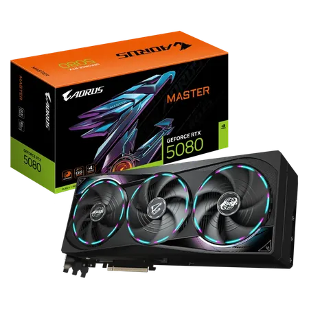 GIGABYTE Aorus Geforce RTX 5080 Master 16GB NVIDIA Graphic Card