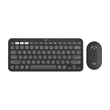 LOGITECH PEBBLE 2 COMBO WIRELESS KEYBOARD AND MOUSE GRAPHITE