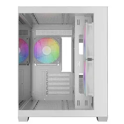 Gamdias AURA GC10M V2 WH ARGB Micro Tower Cabinet