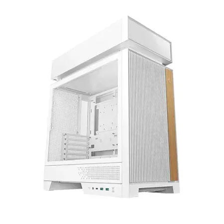 DeepCool CL6600 WH ATX Mid Tower Case With Pre-installed 360mm ARGB Liquid Cooler (White)