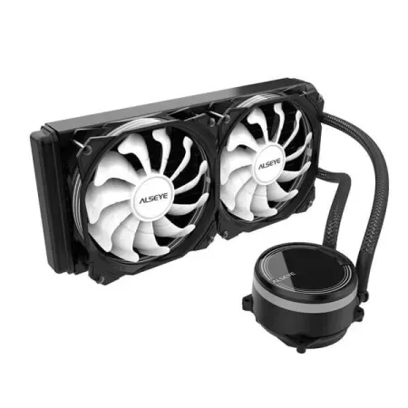 Alseye M240 Plus II ARGB 240mm CPU Liquid Cooler (Black)