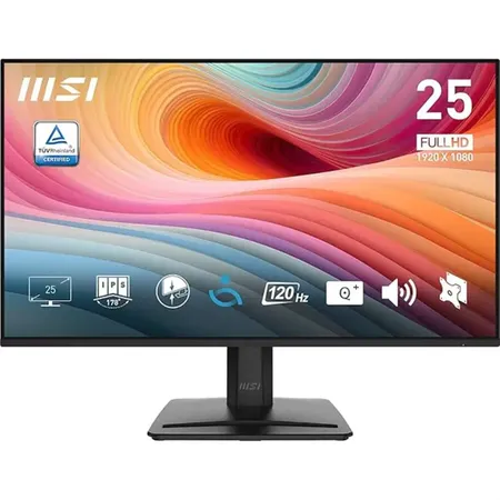 MSI PRO MP251 E2 24.5" 120Hz IPS Full HD Monitor Built‑in Speakers