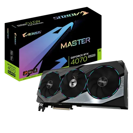 GIGABYTE Aorus Master GeForce RTX 4070 Super 12GB Nvidia Graphic Card