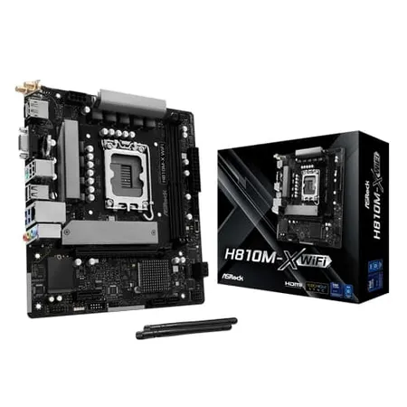 ASRock H810M-X WiFi M-ATX Motherboard