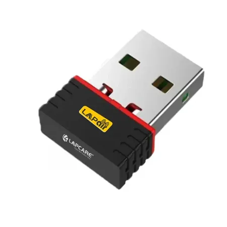 Lapcare 150Mbps Nano USB 2.0 WiFi Adapter LWD‑150 Plug and Play