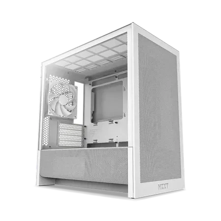NZXT H3 Flow Micro-Atx Mid Tower Cabinet White (CC-H31FW-01)