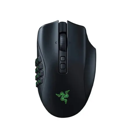 RAZER NAGA V2 Pro Wireless Ergonomic Gaming Mouse (RZ01-04400100-R3A1) (30000DPI/20 Macro Button) (Black)