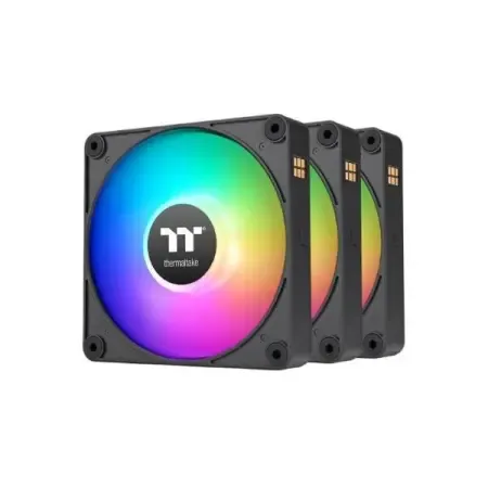 Thermaltake CT140 EX ARGB Sync PC Cooling Fan 3-Fan Pack (CL-F182-PL14SW-A)