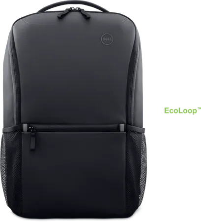 Dell CP3724 EcoLoop Essential 14-16" Water Resistant Reflective Laptop Backpack - Black