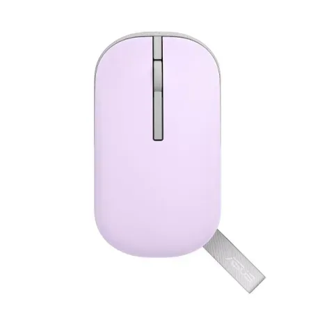 ASUS MD100 Marshmallow/Silent, Adj. Wireless Optical Mouse (Lilac Mist Purple)