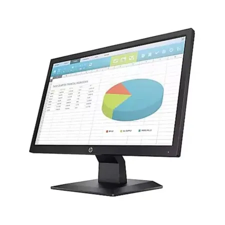 HP P204v 19.5 Inch HD Plus LED Anti-Glare Adjustable Computer Monitor with Vesa Mount Support