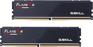 G.Skill Flare X5 (AMD EXPO) 32GB (2x16GB) DDR5 6000 MHz CL36-48-48-96 1.25V Desktop Memory RAM - F5-6000J3648D16GX2-FX5