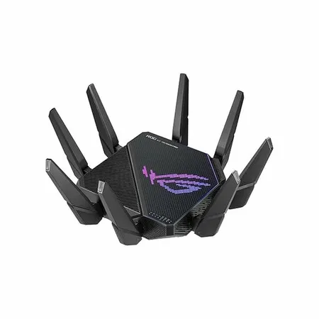 ASUS ROG Rapture GT-AX11000 Tri-Band WiFi 6 Gaming Router – 10 Gigabit Speeds, Triple-Level Game Acceleration, Aura RGB, AiMesh Support