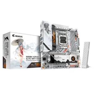 Gigabyte B850M AORUS ELITE WIFI7 ICE-P AMD AM5 Socket DDR5 Motherboard