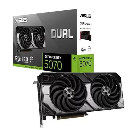 Asus Dual RTX 5070 12GB GDDR7 Graphics Card