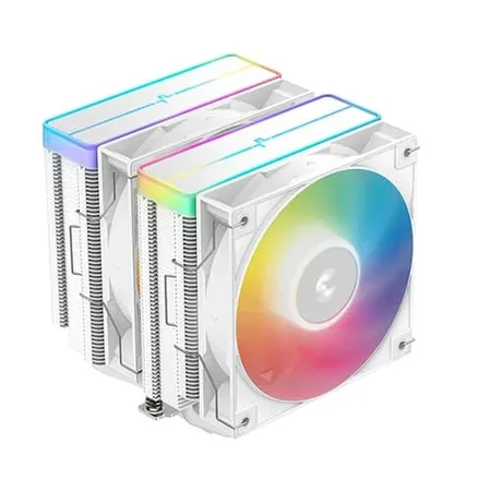 Deepcool AG620 ARGB Dual Tower 2x120mm Fan White CPU Air Cooler CPU Fan-white