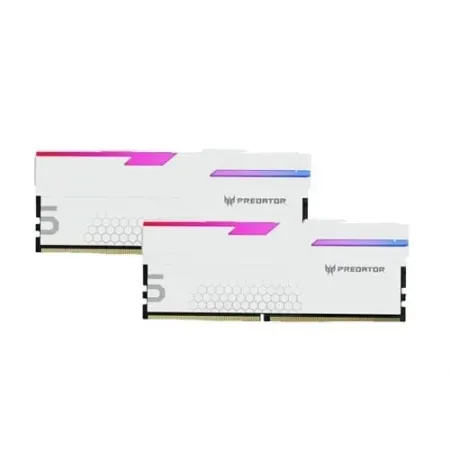 ACER Predator Hermes RGB White 96GB (48GBx2) 6000MHz CL28 DDR5 RAM