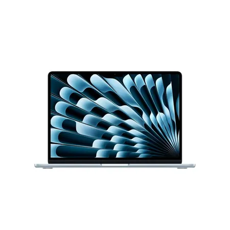 Apple 15-inch MacBook Air M5 chip with 10 core CPU and 10 core GPU, 16GB, 512GB SSD - Sky Blue