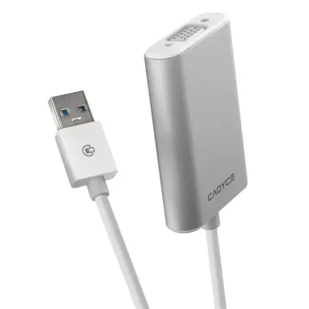 Cadyce CA-U3VGA USB 3.0 to VGA Display Adapter Windows & macOS Compatible