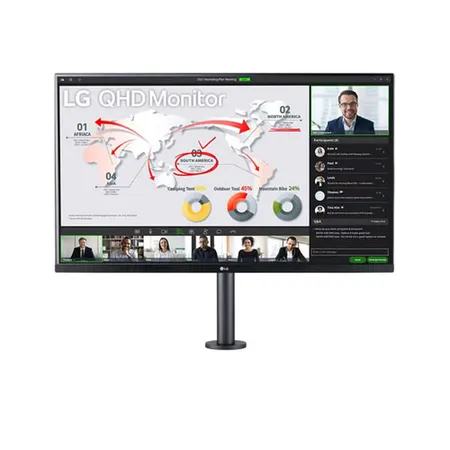 LG 32QP880-B 32 inch 75Hz QHD IPS Panel 95% SRGB 5ms AMD Freesync Gaming Monitor