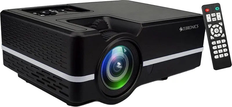 ZEBRONICS LP2000M (BLK+SILVER) PROJECTOR
