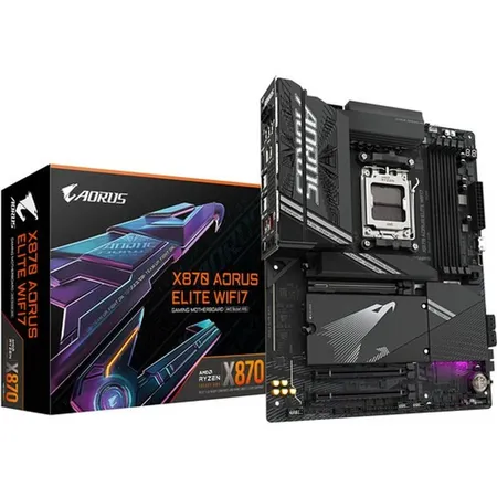 GIGABYTE X870 AORUS ELITE DDR5 WIFI7 AMD AM5 Socket ATX Motherboard