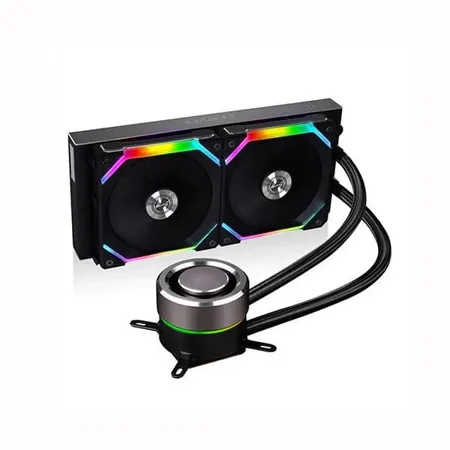 LIAN LI Galahad 240 ARGB 240mm CPU Liquid Cooler With Uni Fan SL Edition (Black)