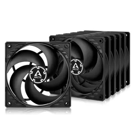 Arctic P12 Pwm Pst 120mm Cabinet Fan 5 Pack Black