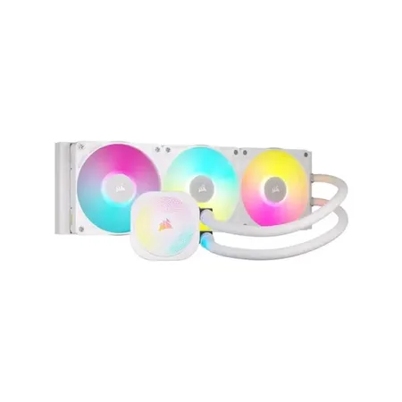 Corsair iCUE LINK TITAN 360 RX RGB AIO Liquid CPU Cooler White (CW-9061021-WW)