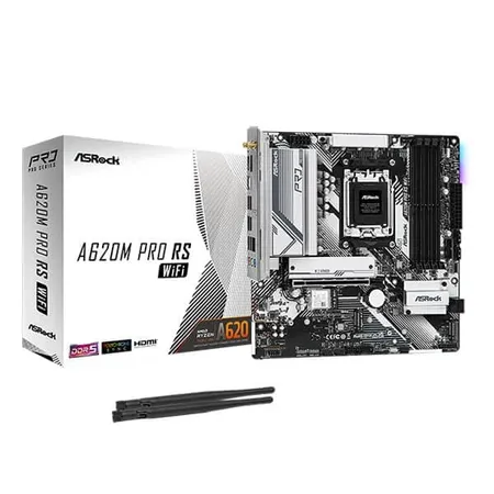 ASRock A620M Pro RS WiFi Motherboard A620M-PRO-RS-WIFI
